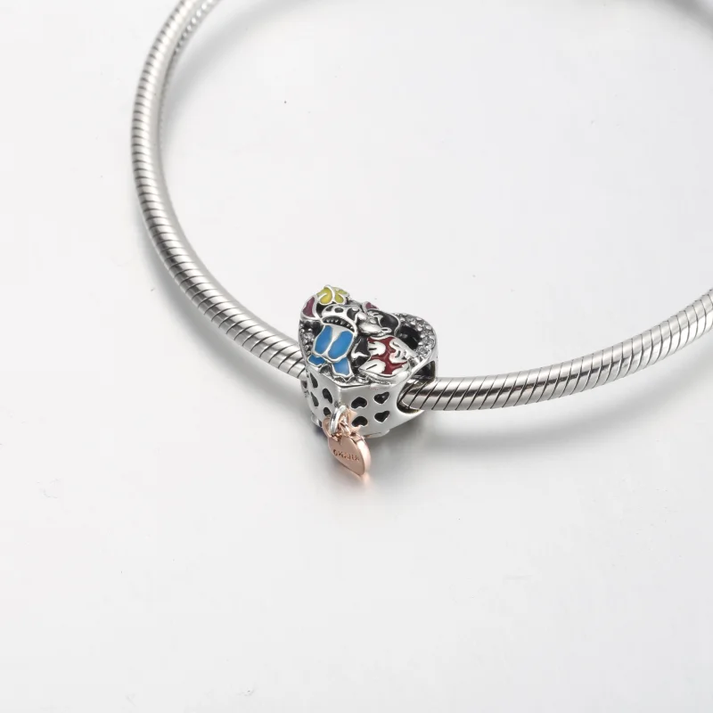 (obrázek pro) Pandora Disney Ohana Lilo & Stitch inspirované kouzlo - 781682C01 - Zobrazit 6