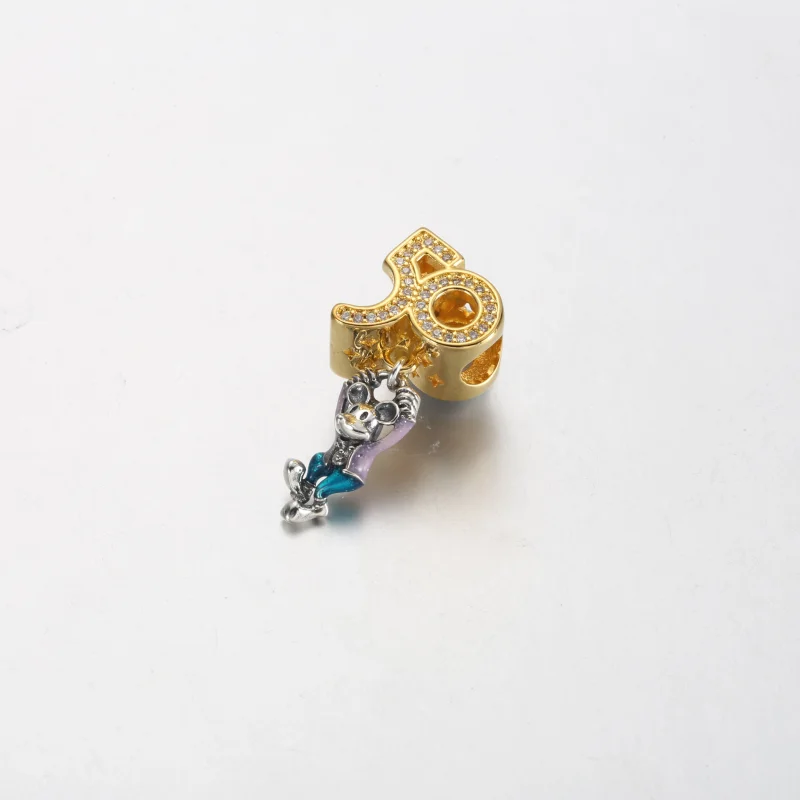 (obrázek pro) Pandora Disney Parks Mickey Mouse k 50. výročí Dangle Charm – 769597C01 - Zobrazit 2