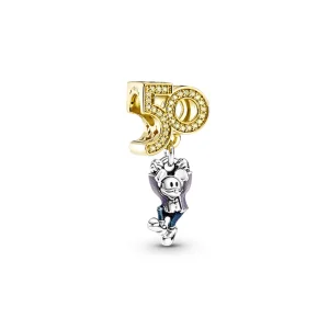 (obrázek pro) Pandora Disney Parks Mickey Mouse k 50. výročí Dangle Charm – 769597C01