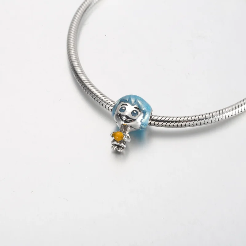 (obrázek pro) Pandora Disney Pixar Joy svítící ve tmě Memory Orb Charm - 792028C01 - Zobrazit 5