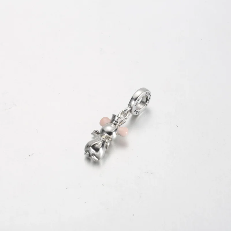 (obrázek pro) Pandora Disney Pixar Remy Dangle Charm - 792029C01 - Zobrazit 3