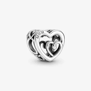 (obrázek pro) Pandora Entwined Infinite Hearts Charm - 790800C00