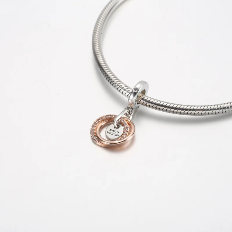 (obrázek pro) Pandora Family Always Encircled Visel Charm - 780797C01 - Zobrazit 4