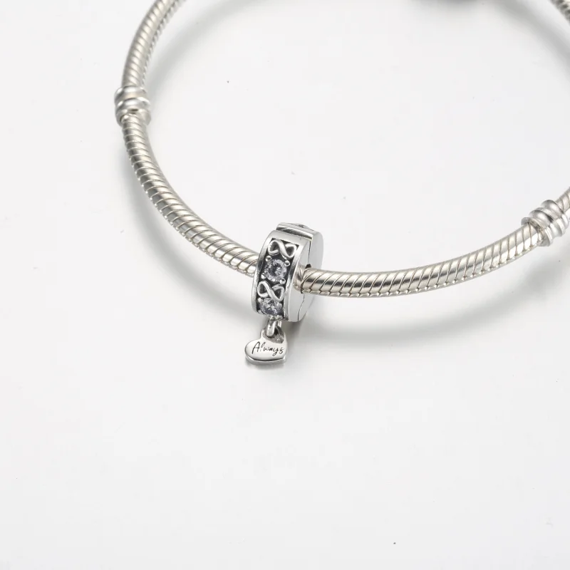 (obrázek pro) Pandora Family Always Pavé Clip Charm - 791151C01 - Zobrazit 4