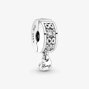 (obrázek pro) Pandora Family Always Pavé Clip Charm - 791151C01