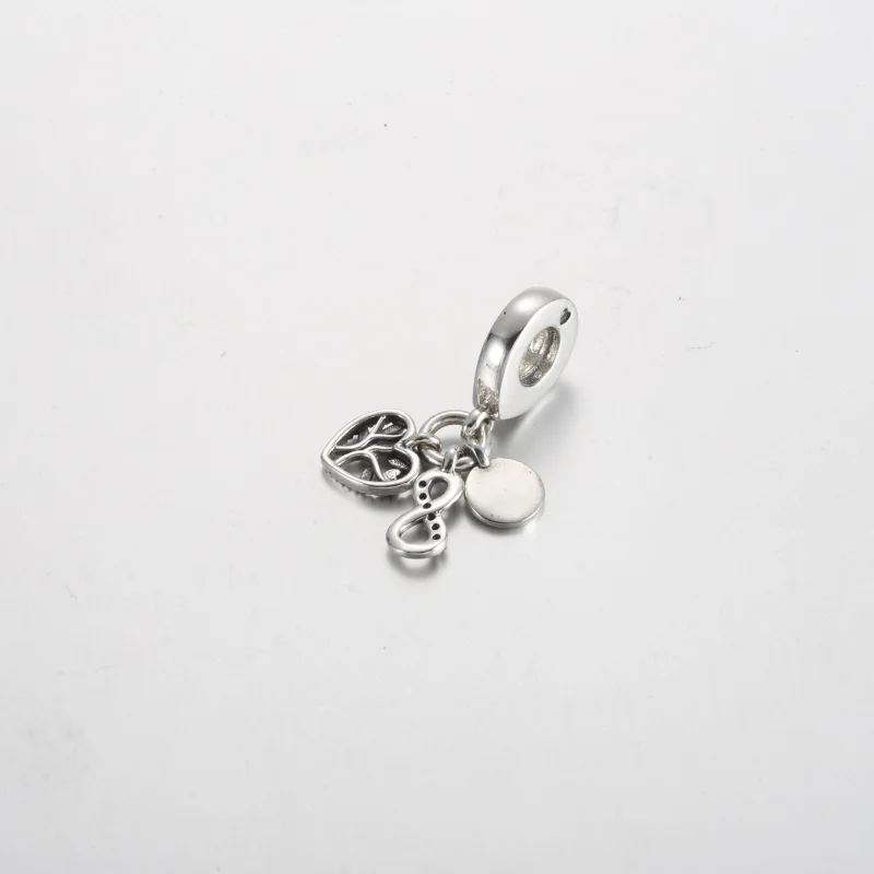(obrázek pro) Pandora Family Infinity Triple Dangle Charm - 792201C01 - Zobrazit 3