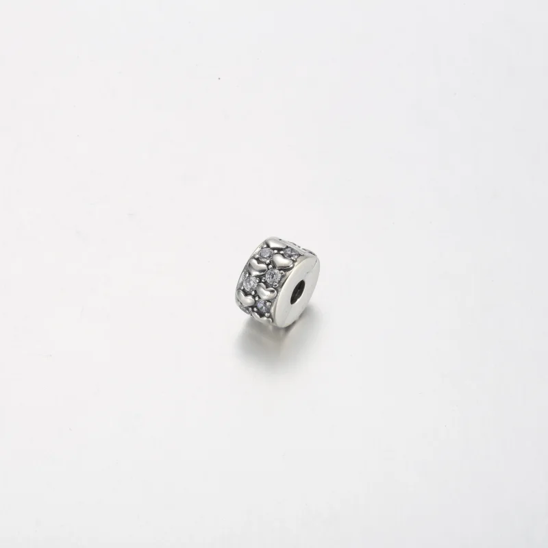(obrázek pro) Pandora Infinite Hearts Sparkling Clip Charm - 792235C01 - Zobrazit 2