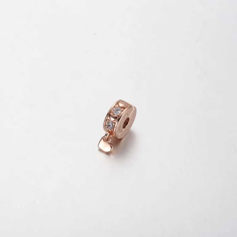 (obrázek pro) Pandora Infinite Hearts Sparkling Dangling Clip Charm - 782253C01 - Zobrazit 2