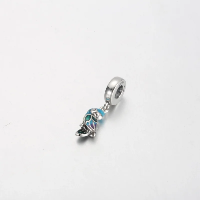 (obrázek pro) Pandora Jungle Paradise Parrot Dangle Charm - 791679C01 - Zobrazit 2