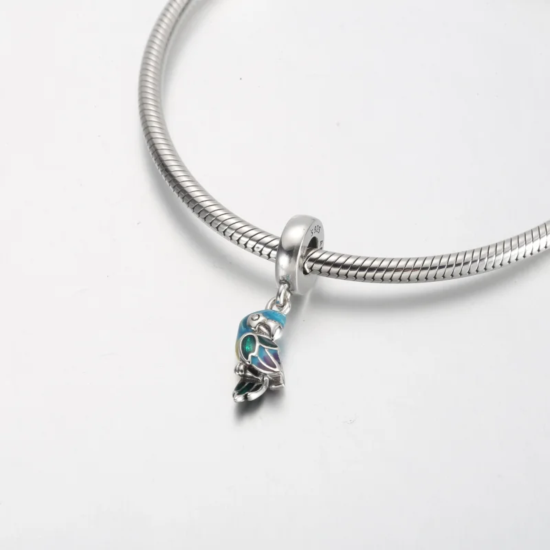 (obrázek pro) Pandora Jungle Paradise Parrot Dangle Charm - 791679C01 - Zobrazit 4