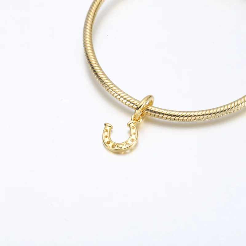 (obrázek pro) Pandora Lucky Horseshoe Visací přívěsek - 752328C00 - Zobrazit 4