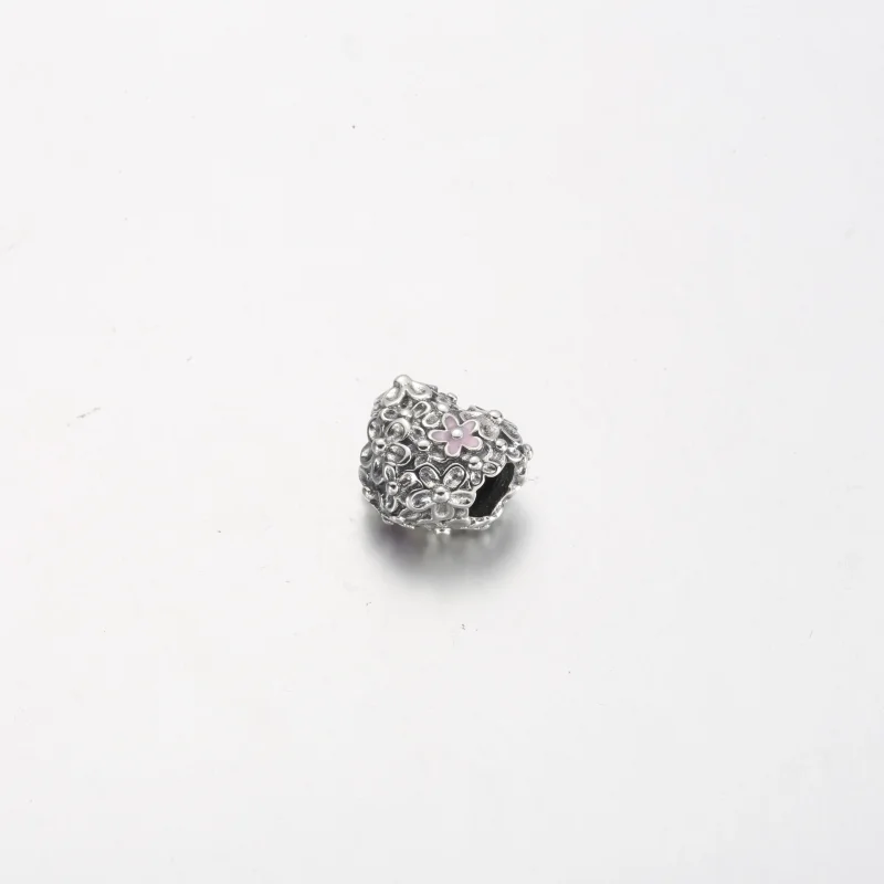 (obrázek pro) Pandora Mom Daisy Heart Charm - 791155C01 - Zobrazit 3