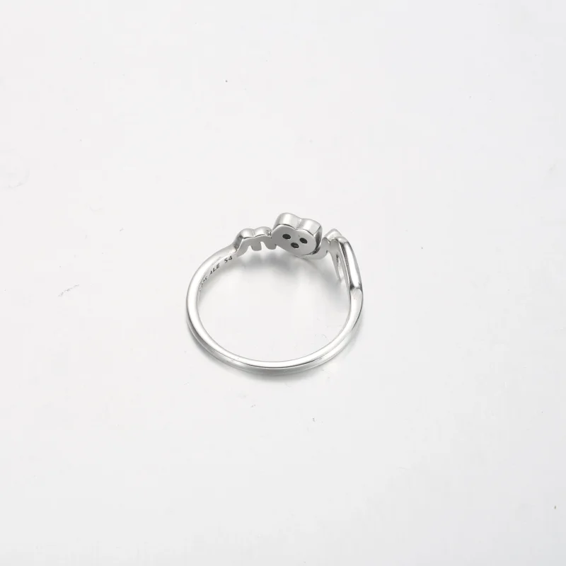 (obrázek pro) Pandora Mom Pavé Heart prsten - 191149C01 - Zobrazit 4