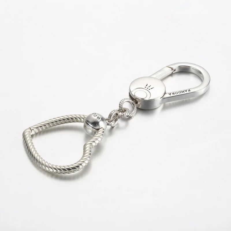 (obrázek pro) Pandora Moments Small Heart Bag Charm Holder - 392238C00 - Zobrazit 2