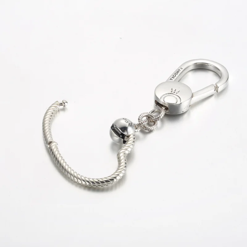(obrázek pro) Pandora Moments Small Heart Bag Charm Holder - 392238C00 - Zobrazit 4