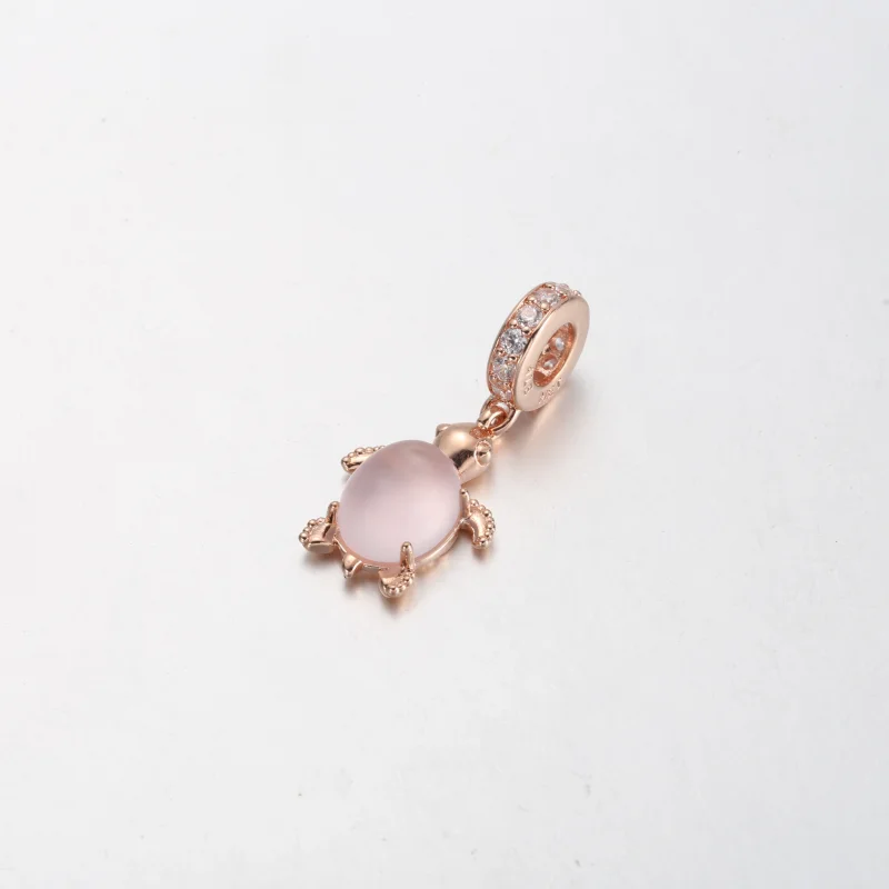 (obrázek pro) Pandora Murano Glass Pink Mořská želva Visací přívěsek - 788939C01 - Zobrazit 2