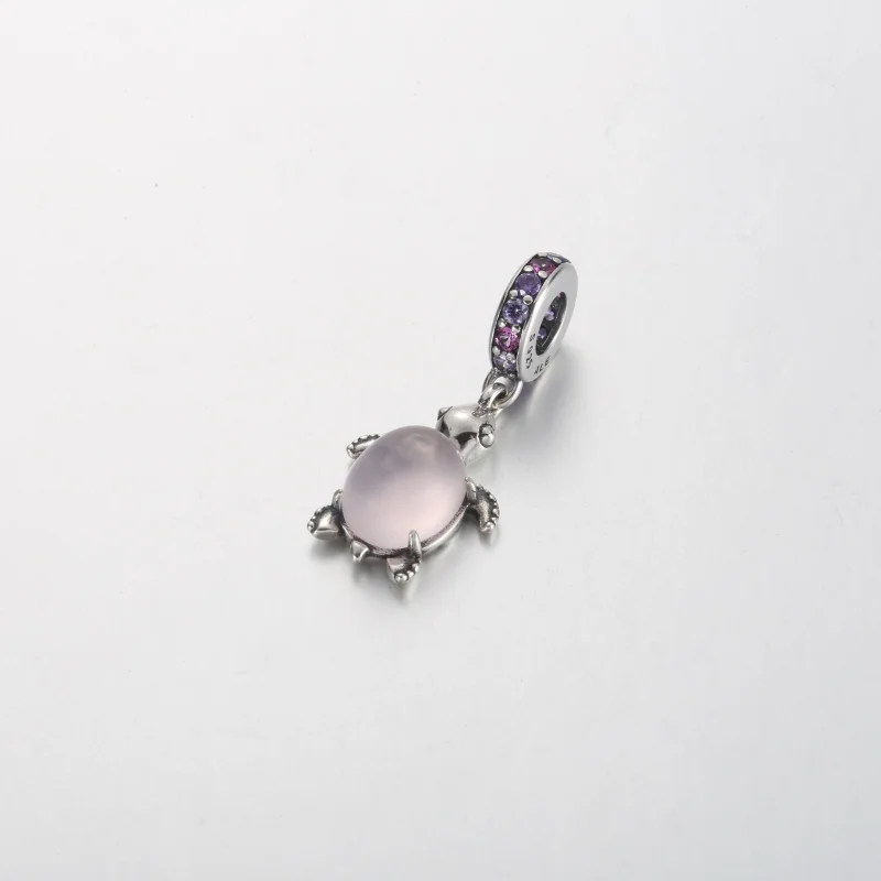 (obrázek pro) Pandora Murano Glass Pink Mořská želva Visací přívěsek - 798939C02 - Zobrazit 2