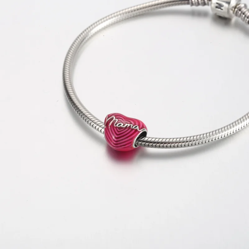(obrázek pro) Pandora Radiating Love Mama Heart Charm - 791505C01 - Zobrazit 5