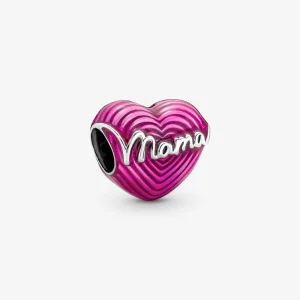 (obrázek pro) Pandora Radiating Love Mama Heart Charm - 791505C01