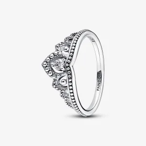 (obrázek pro) Pandora Regal Beaded Tiara Prsten - 192233C01