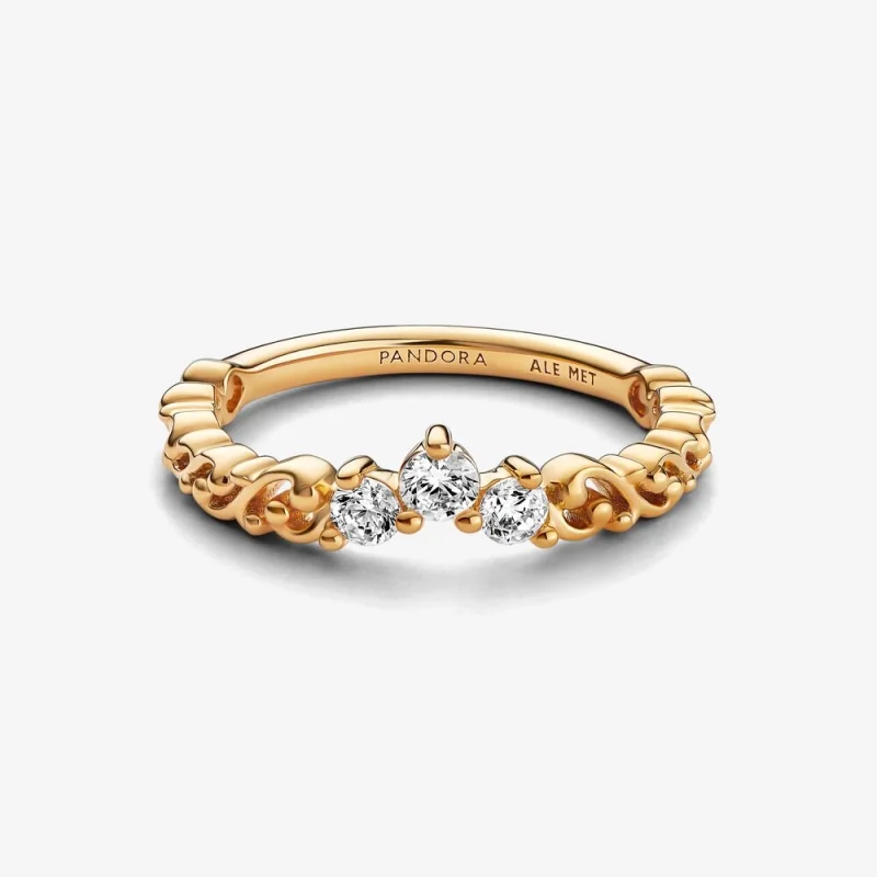 (obrázek pro) Pandora Regal Swirl Tiara Prsten - 162232C01 - Zobrazit 6