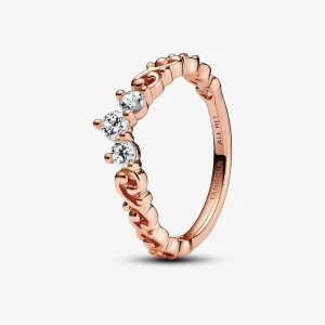 (obrázek pro) Pandora Regal Swirl Tiara Prsten - 182232C01