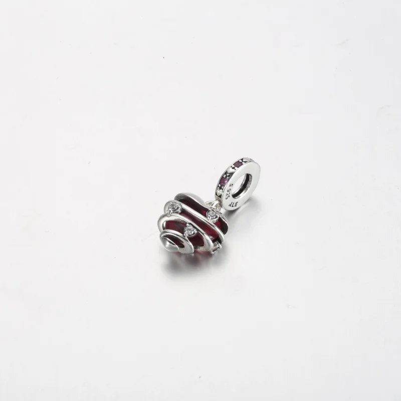(obrázek pro) Pandora Reveal Your Love Heart Spiral Visací přívěsek - 791131C01 - Zobrazit 2