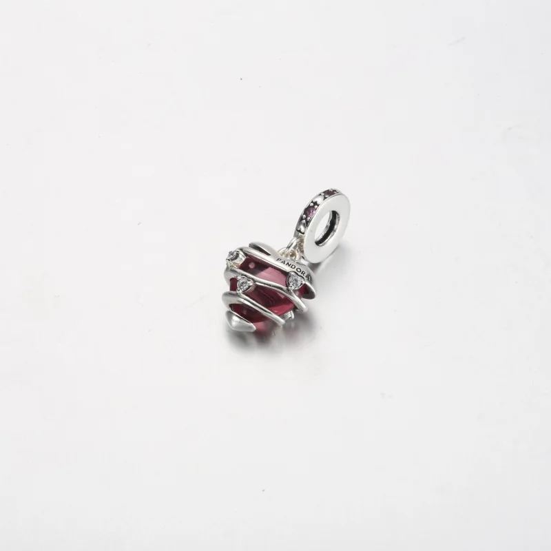 (obrázek pro) Pandora Reveal Your Love Heart Spiral Visací přívěsek - 791131C01 - Zobrazit 3