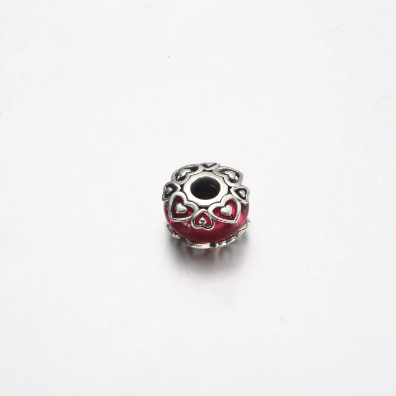 (obrázek pro) Pandora Reveal Your Love Přívěsek z růžového skla Murano - 791159C00 - Zobrazit 3