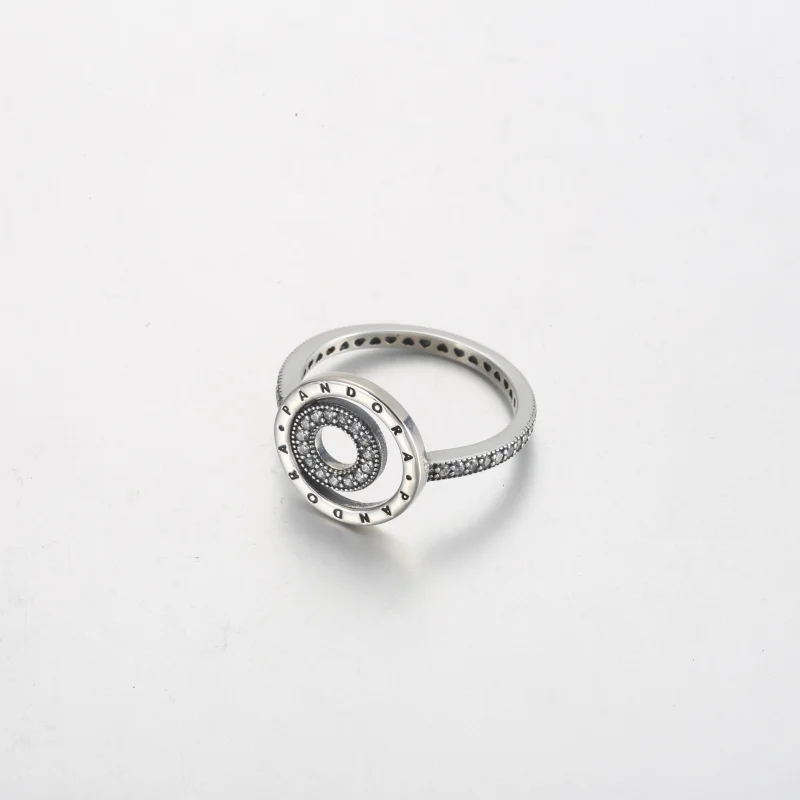(obrázek pro) Pandora Signature Logo Circles Pavé Ring - 192316C01 - Zobrazit 3