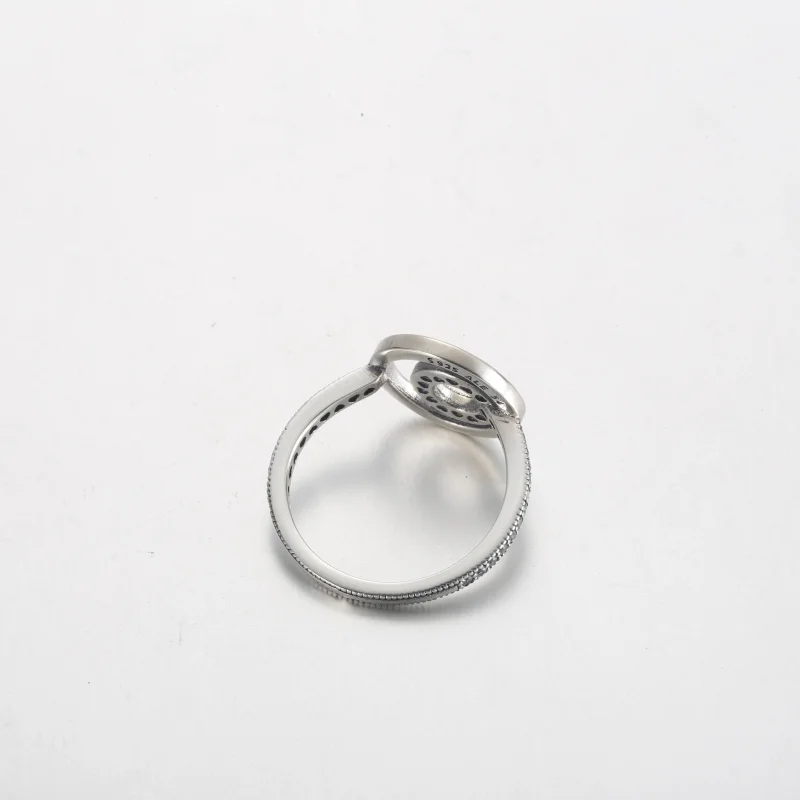(obrázek pro) Pandora Signature Logo Circles Pavé Ring - 192316C01 - Zobrazit 4