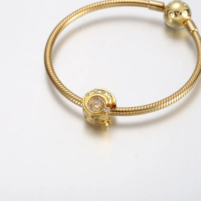 (obrázek pro) Pandora Sparkling Shooting Star Charm - 762202C01 - Zobrazit 5