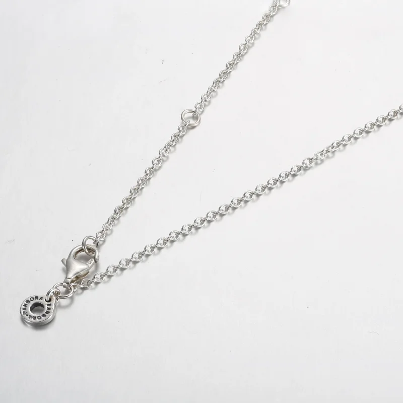 (obrázek pro) Přívěsek a náhrdelník Pandora Signature Pavé & Beads - 392308C01 - Zobrazit 4