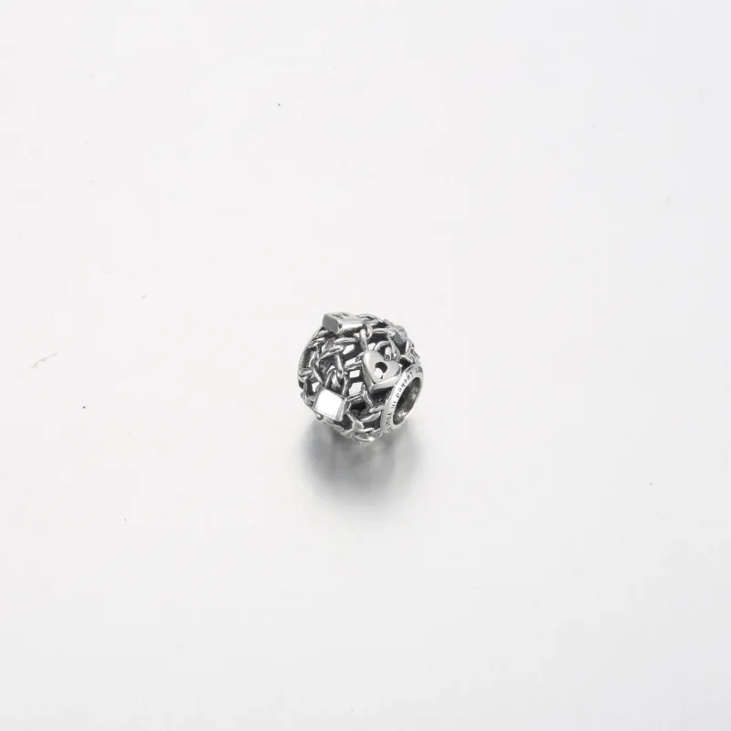 (obrázek pro) Přívěsek na visací zámek Pandora Openwork Chain Link - 790071C00 - Zobrazit 2