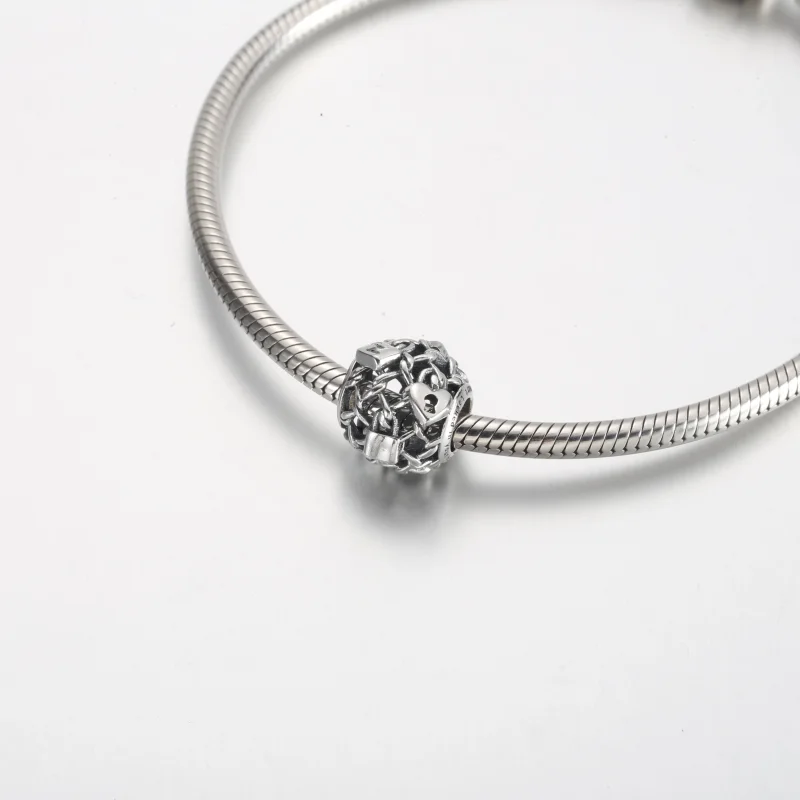 (obrázek pro) Přívěsek na visací zámek Pandora Openwork Chain Link - 790071C00 - Zobrazit 5