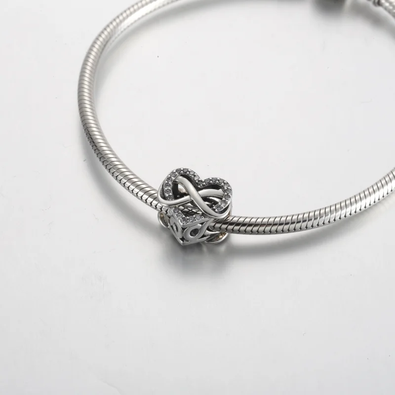 (obrázek pro) Přívěsek Pandora Family Infinity Red Heart - 792246C01 - Zobrazit 4