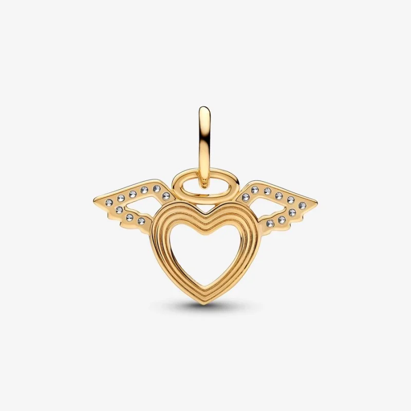 (obrázek pro) Přívěsek Pandora Heart & Angel Wings - 752362C01 - Zobrazit 5