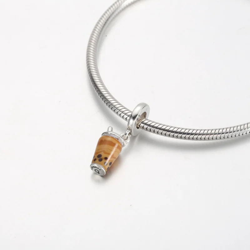 (obrázek pro) Přívěsek Pandora Murano Glass Bubble Tea - 791685C01 - Zobrazit 4