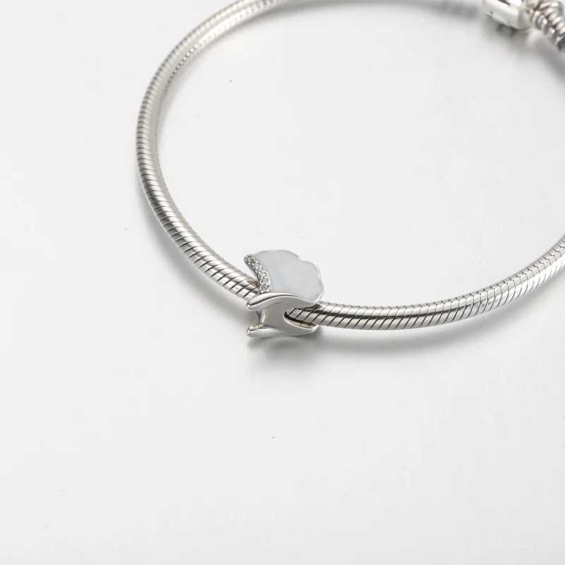(obrázek pro) Stříbrný přívěsek Pandora Ginkgo - 792430C01 - Zobrazit 5