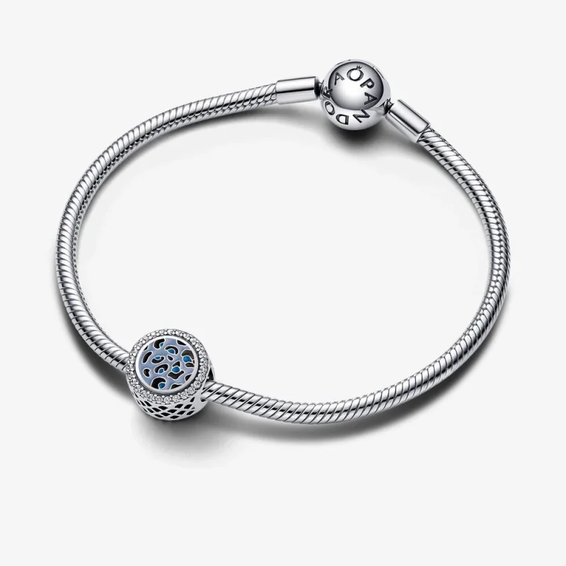 (obrázek pro) Stříbrný přívěsek s leopardím vzorem Pandora Blue - 792016CZ_E024 - Zobrazit 6
