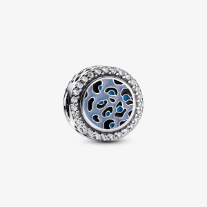 (obrázek pro) Stříbrný přívěsek s leopardím vzorem Pandora Blue - 792016CZ_E024