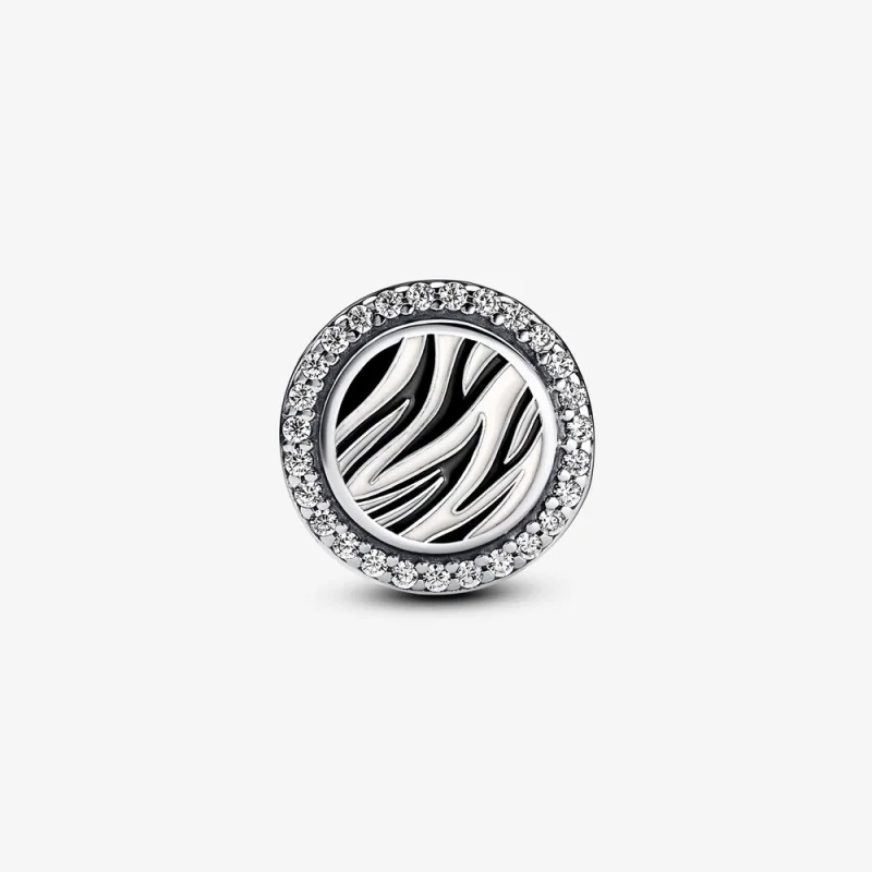 (obrázek pro) Stříbrný přívěsek s potiskem Pandora Zebra - 792016CZ_E025 - Zobrazit 6