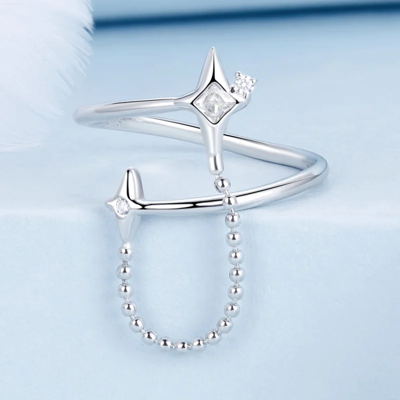 (obrázek pro) Otevřený kroužek Starlight Style PANDORA - BSR519-E - Zobrazit 3