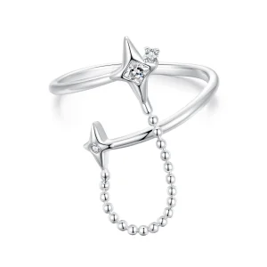 (obrázek pro) Otevřený kroužek Starlight Style PANDORA - BSR519-E