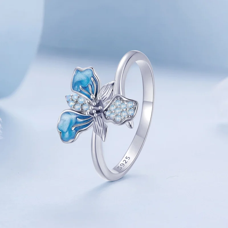 (obrázek pro) PANDORA Style Blue Iris Ring - BSR509-E - Zobrazit 2