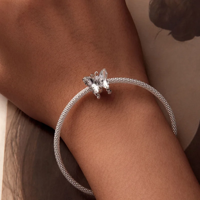 (obrázek pro) PANDORA Style Sparkle Butterfly Charm - BSC965 - Zobrazit 6