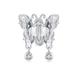 (obrázek pro) PANDORA Style Sparkle Butterfly Charm - BSC965