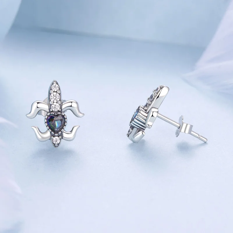 (obrázek pro) PANDORA Style Vintage Iris náušnice - BSE968 - Zobrazit 4
