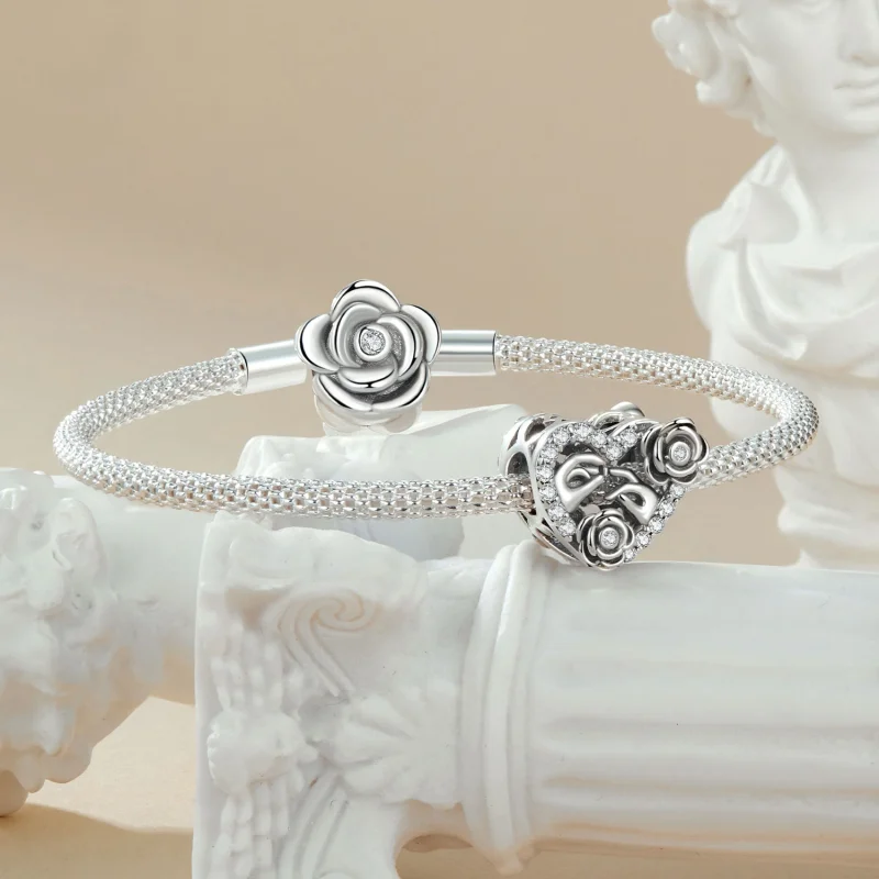 (obrázek pro) Připomenutí romantického návrhu ve stylu PANDORA - SCC2702 - Zobrazit 5
