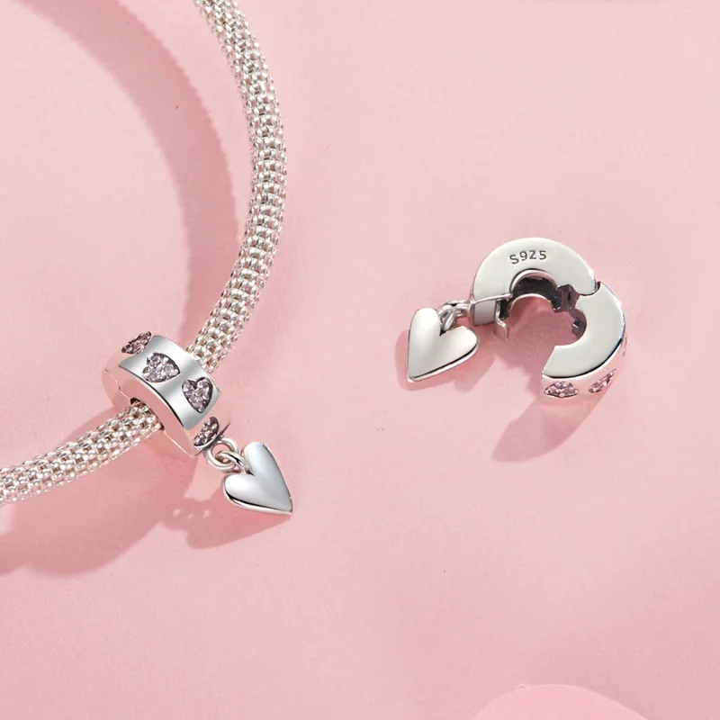 (obrázek pro) Silikonová spona PANDORA Style Smart Heart - SCC2694 - Zobrazit 4